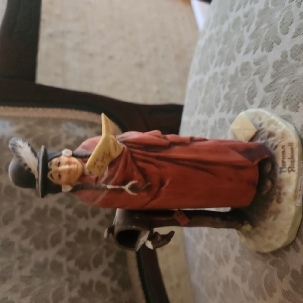 1974 Norman Rockwell "SEE AMERICA FIRST" Figurine